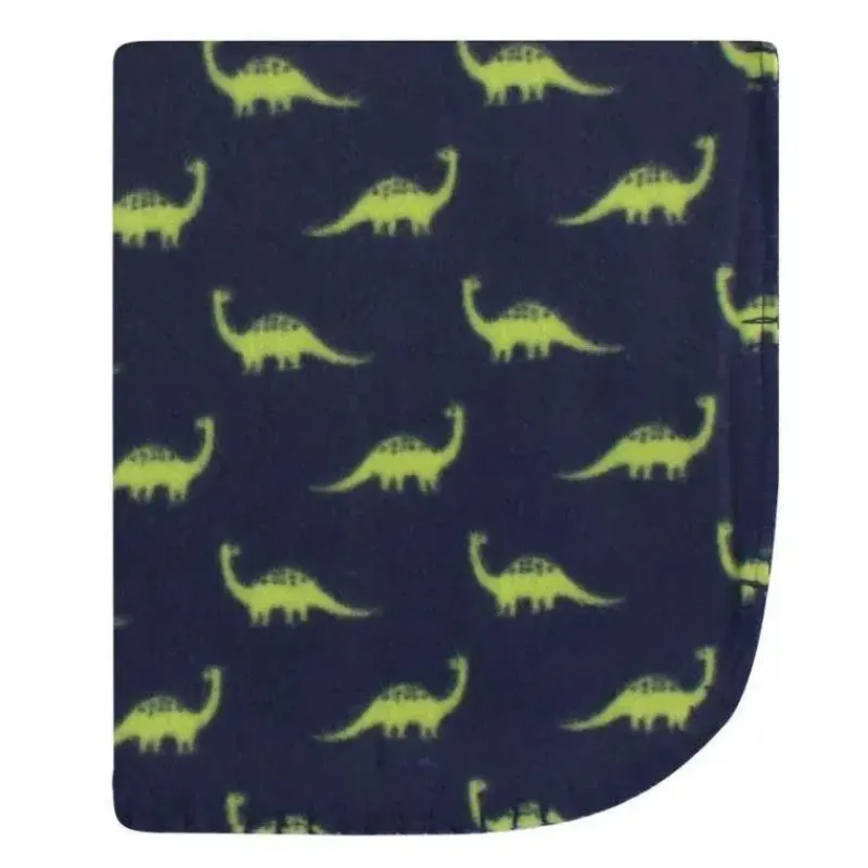 Baby Vision Lovies, Security Blankets & Blankies*- Hudson Baby Infant Boy Fleece Blankets, Dinosaurs