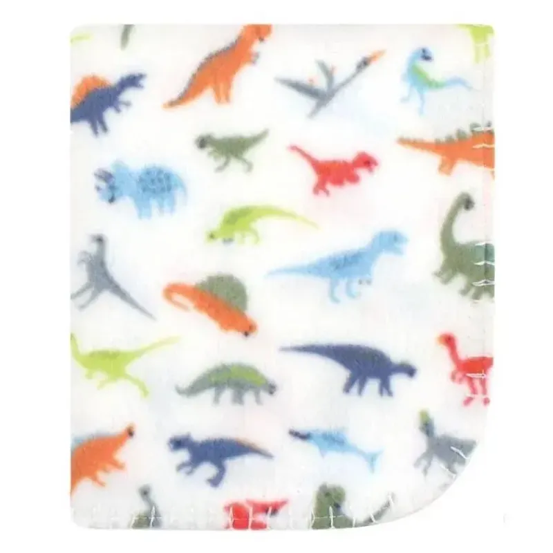 Baby Vision Lovies, Security Blankets & Blankies*- Hudson Baby Infant Boy Fleece Blankets, Dinosaurs
