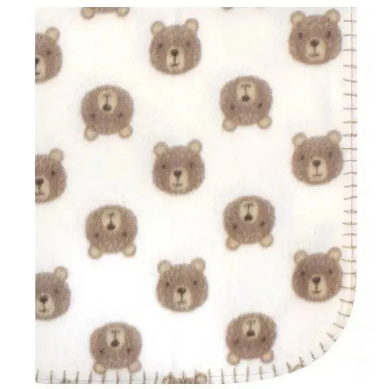 Baby Vision Lovies, Security Blankets & Blankies*- Hudson Baby Boy Fleece Blankets, Little Bear