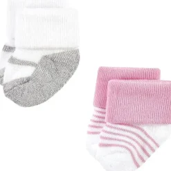 Baby Vision Baby Gloves & Socks*- Little Treasure Baby Girls' Newborn Socks, Ballerina, 6-12M, 8Pk