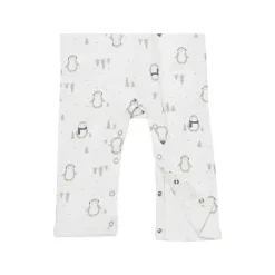 Baby Vision Baby Sets*- 3Pk Gray Penguin Layette Coveralls