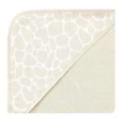 Baby Vision Baby Bath Towels*- 3Pk Hudson Baby Cotton Rich Hooded Towels, Vintage Safari