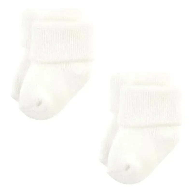 Baby Vision Baby Gloves & Socks*- Terry Socks 8Pk, Solid Beige/Brown