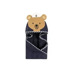 Baby Vision Baby Bath Towels*Animal Hooded Towel, Sailor Bear