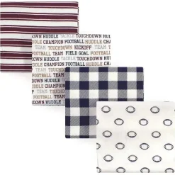 Baby Vision Wearable Blankets*Luvable Friends 4Pk Flannel Receiving Blanket 30X30 In French Dog