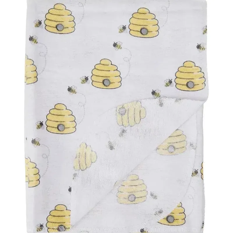 Baby Vision Blankets & Quilts*4Pk Flannel Receiving Blanket, Bee