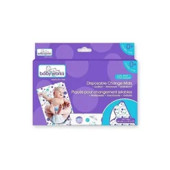 Baby Works Changing Pads & Covers*10-Pack Disposable Change Mats