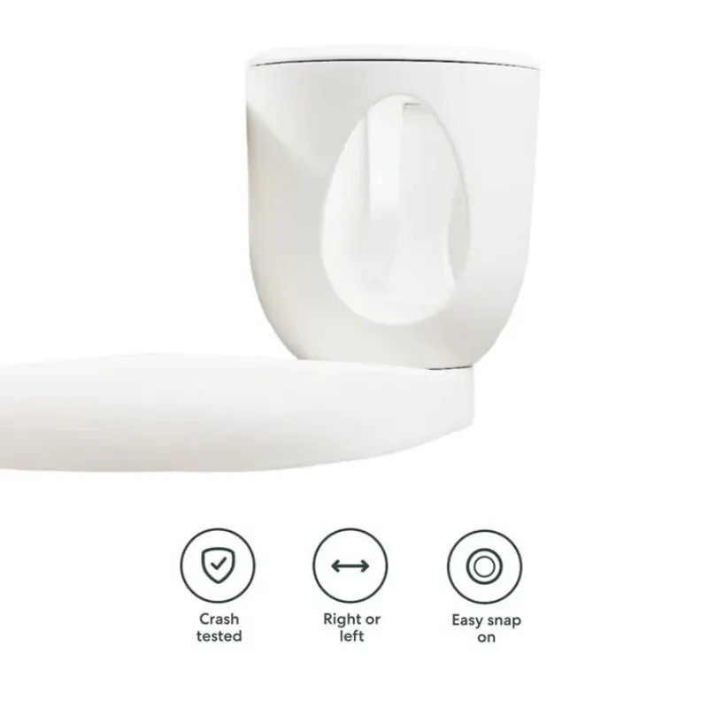 Babyark Car Seat Storage & Accessories*- Eggshell White Cup Holder