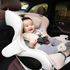 Babyark Convertible Car Seats*- G01 Smart Convertible Car Seat, Eggshell Base / Moonlight Seat