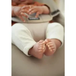 BabyBjorn Bouncers, Swings & Rockers*- Baby Bouncer Balance Soft Light Grey Frame Cotton/Jersey, Beige/Gray