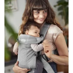 BabyBjorn Gifts Over $100|Front, Hip And Backpack Carriers*- Baby Carrier 3D Mesh, Gray