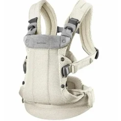 BabyBjorn Front, Hip And Backpack Carriers*- Baby Carrier Harmony 3D Mesh, Cream