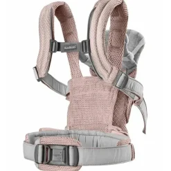 BabyBjorn Front, Hip And Backpack Carriers*- Baby Carrier Harmony 3D Mesh, Dusty Pink