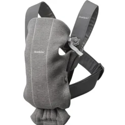 BabyBjorn Gifts Over $100|Front, Hip And Backpack Carriers*- Baby Carrier Mini 3D Jersey, Dark Gray