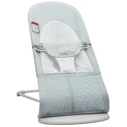 BabyBjorn Seats & Booster Chairs*- Bouncer Balance Soft Mesh, Silver/White