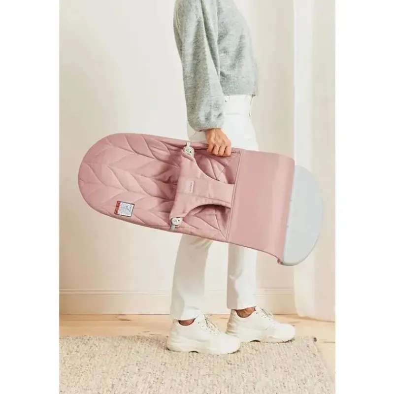 BabyBjorn Bouncers, Swings & Rockers*- Bouncer Bliss, Woven, Petal Quilt, Dusty Pink