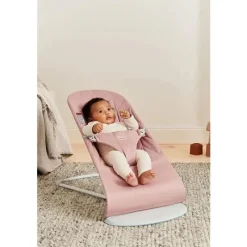 BabyBjorn Bouncers, Swings & Rockers*- Bouncer Bliss, Woven, Petal Quilt, Dusty Pink
