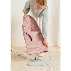 BabyBjorn Bouncers, Swings & Rockers*- Bouncer Bliss, Woven, Petal Quilt, Dusty Pink