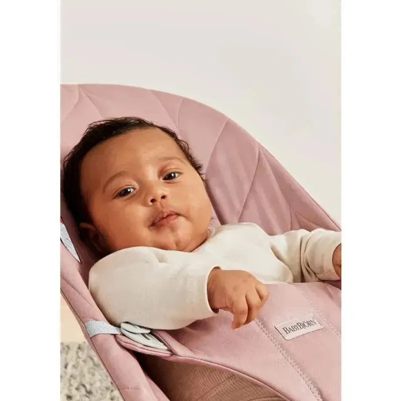BabyBjorn Bouncers, Swings & Rockers*- Bouncer Bliss, Woven, Petal Quilt, Dusty Pink