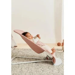 BabyBjorn Bouncers, Swings & Rockers*- Bouncer Bliss, Woven, Petal Quilt, Dusty Pink