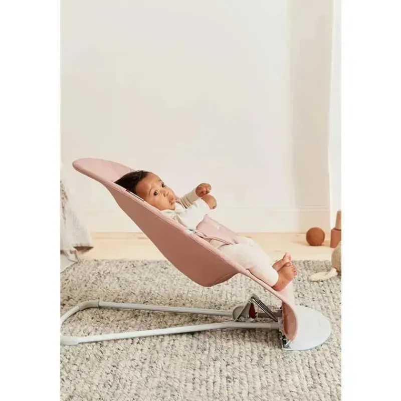 BabyBjorn Bouncers, Swings & Rockers*- Bouncer Bliss, Woven, Petal Quilt, Dusty Pink