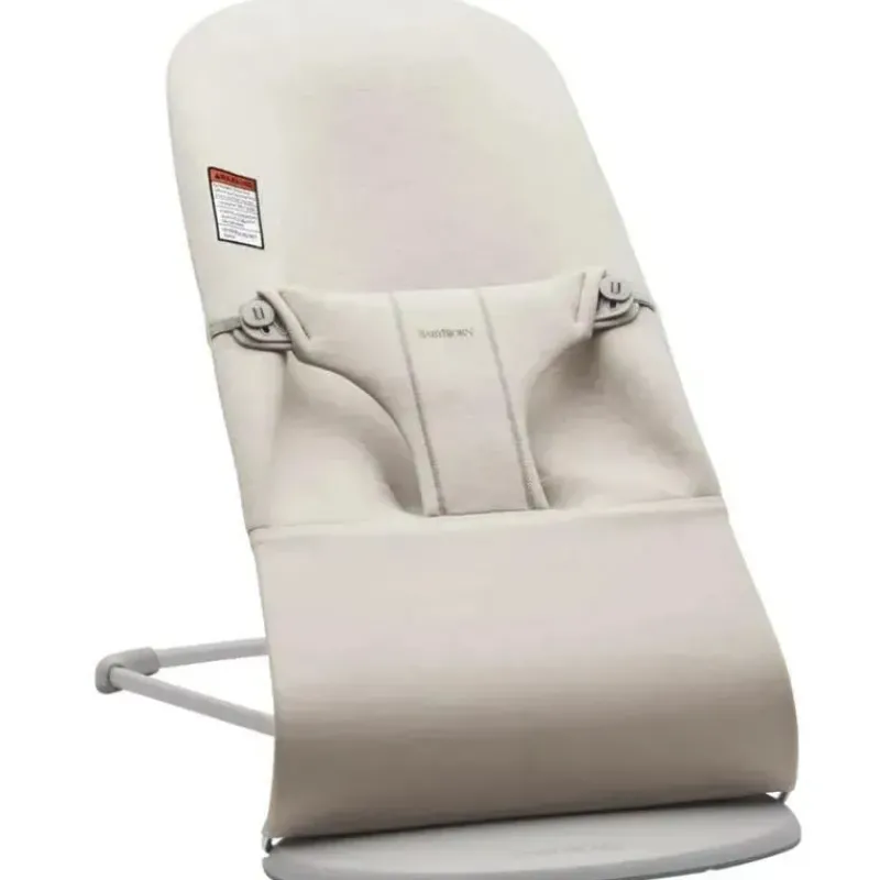 BabyBjorn Seats & Booster Chairs*- Bouncer Bliss 3D Jersey, Light Beige