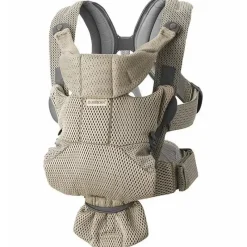 BabyBjorn Front, Hip And Backpack Carriers*- 3D Mesh Baby Carrier Free, Grey Beige