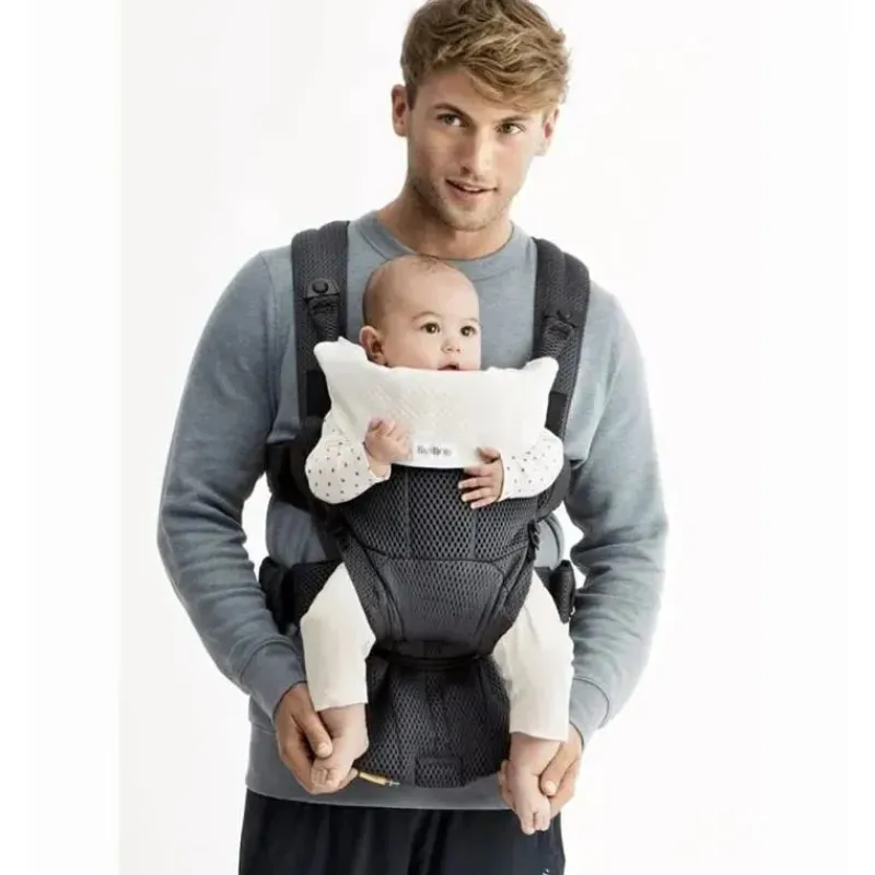 BabyBjorn Front, Hip And Backpack Carriers*- 3D Mesh Baby Carrier Free, Grey Beige