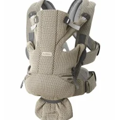 BabyBjorn Front, Hip And Backpack Carriers*- 3D Mesh Baby Carrier Free, Grey Beige