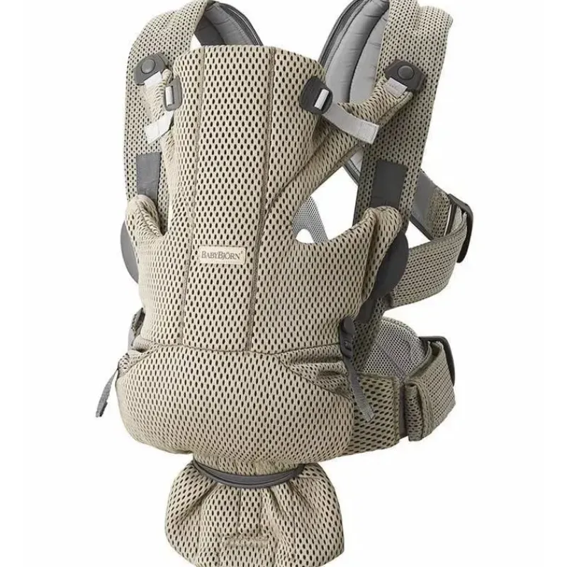 BabyBjorn Front, Hip And Backpack Carriers*- 3D Mesh Baby Carrier Free, Grey Beige