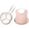 BabyBjorn Feeding Gift Set|Dishes, Utensils & Food Containers*- 4Pk Mealtime Set, Powder Pink