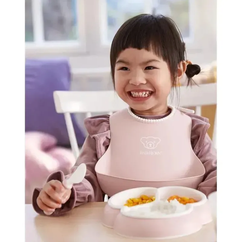 BabyBjorn Feeding Gift Set|Dishes, Utensils & Food Containers*- 4Pk Mealtime Set, Powder Pink