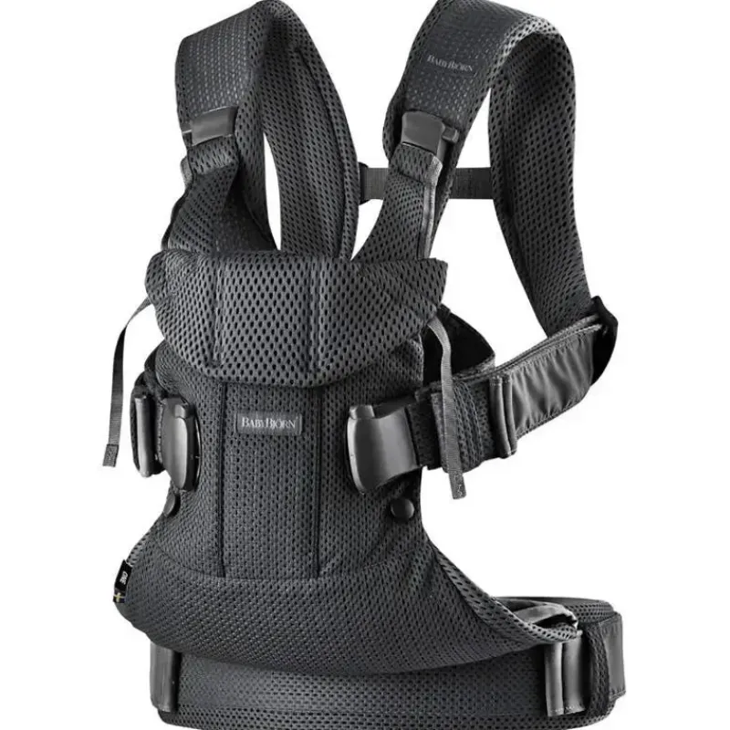BabyBjorn Front, Hip And Backpack Carriers*- Baby Carrier One Air 3D Mesh, Black