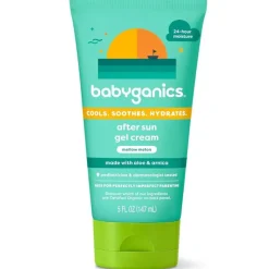 Babyganics Skin Treatments*- After Sun Gel Cream Melmel 5Oz/6 Us