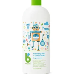 Babyganics Laundry & Accessories*- Dish Soap Refill Fragrance Free 32Oz/6 Us
