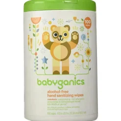 Babyganics Wipes & Warmers*- Hand Sanitizing 100 Wipes