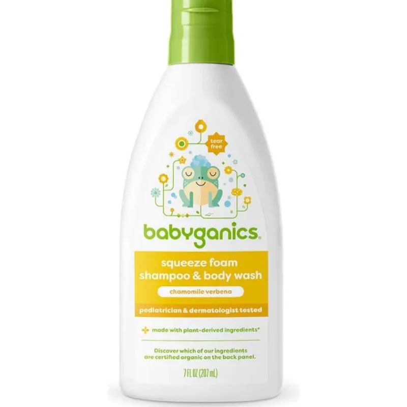 Babyganics Bodywash & Soap*- Shampoo & Body Wash Chamomile Verbena, 7oz