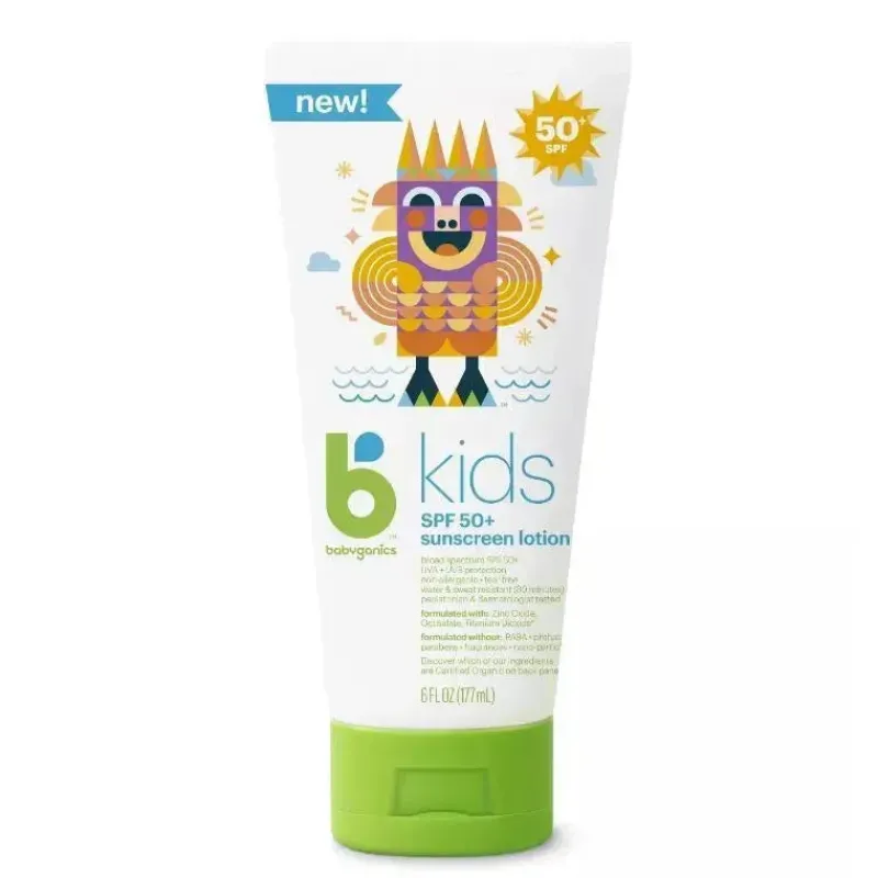 Babyganics Sun Care*Sunscreen Lotion Fragrance Free 50+ SPF