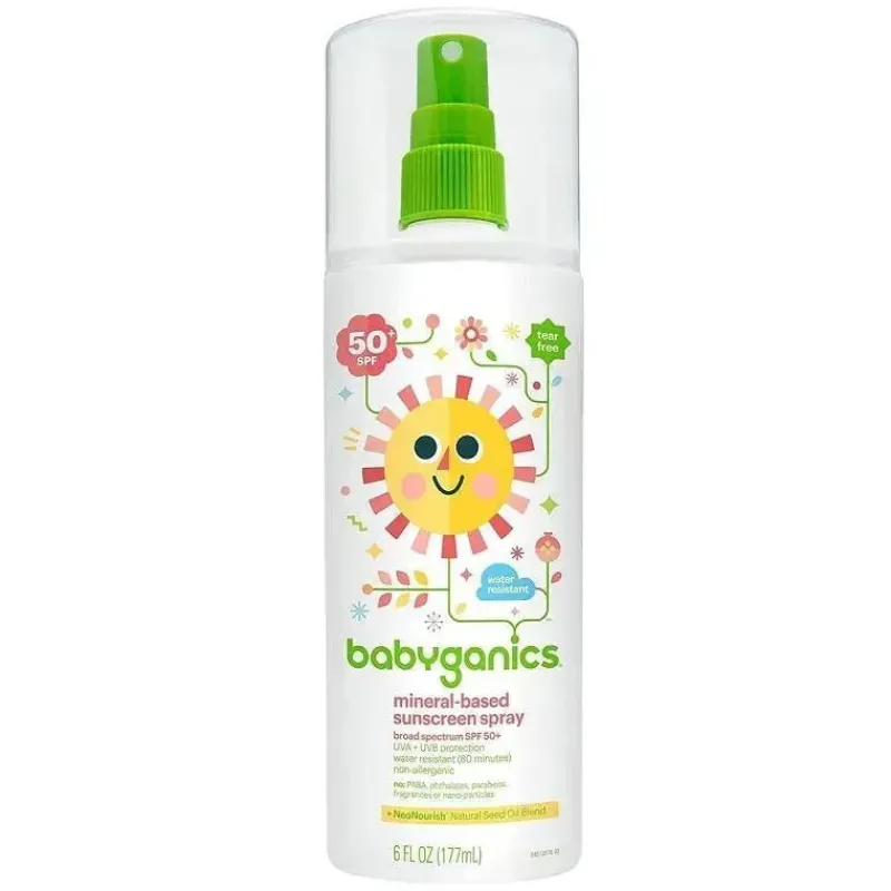 Babyganics Sun Care*Sunscreen Spray SPF 50+,8oz