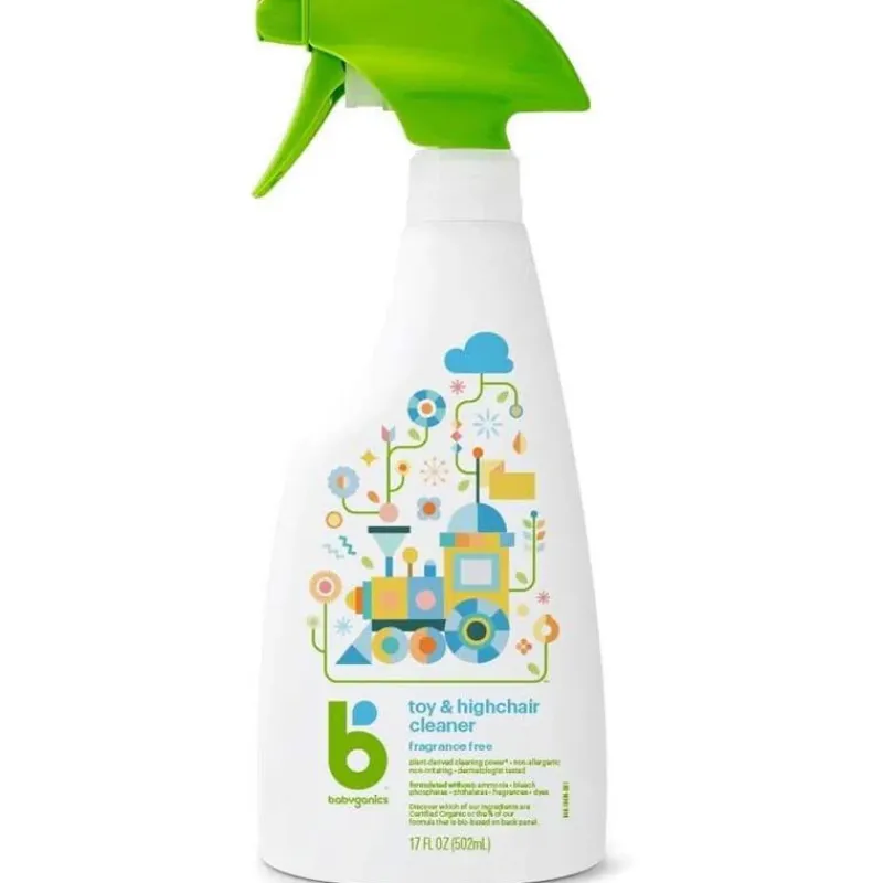 Babyganics High Chair Accessories|High Chair*The Cleaner Upper Toy & Highchair Cleaner 18oz