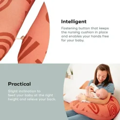 Babymoov Body Pillow*- B.Love U-Shape Pregnancy Pillow, Premium Maternity Cushion, Terracota
