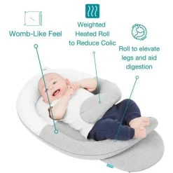 Babymoov Gifts Over $50|Nursing Pillows*Cloudnest Organic Soothing Lounger Grey