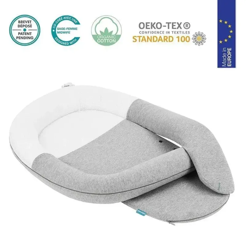 Babymoov Gifts Over $50|Nursing Pillows*Cloudnest Organic Soothing Lounger Grey