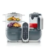 Babymoov Processors, Blenders & Juicers*Duo Meal Station 5-in-1 Food Maker with Steam Cooker, Blend & Puree, Grey