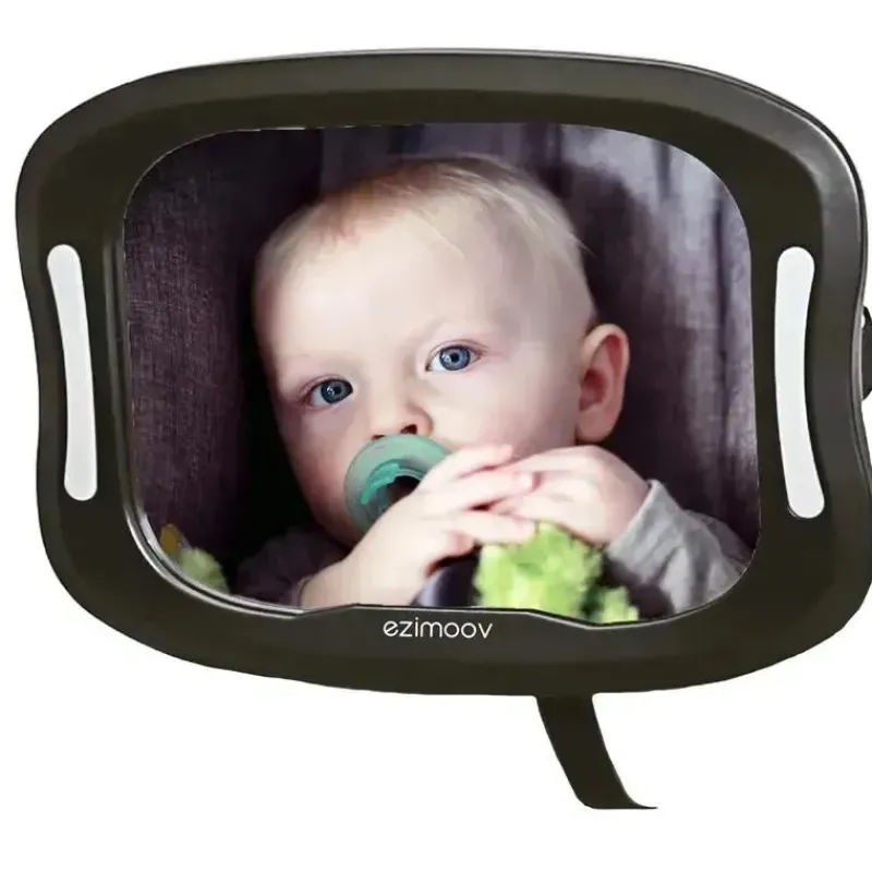 Bbluv Mirrors & Safety*- Ezimoov Baby Car Mirror With Led Light