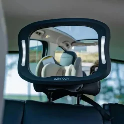 Bbluv Mirrors & Safety*- Ezimoov Baby Car Mirror With Led Light