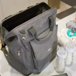 Bbluv Convertible Backpacks*- Metrö Complete Backpack Diaper Bag, Charcoal