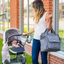 Bbluv Convertible Backpacks*- Metrö Complete Backpack Diaper Bag, Charcoal