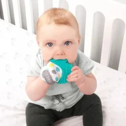 Bbluv Baby Gloves & Socks*Gluv Baby Teething Mitten, Aqua
