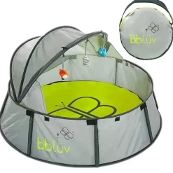 Bbluv Portable Beds & Snuggle Nests*Nidö - 2 In 1 Travel & Play Tent, Fun Canopy with UV Protection